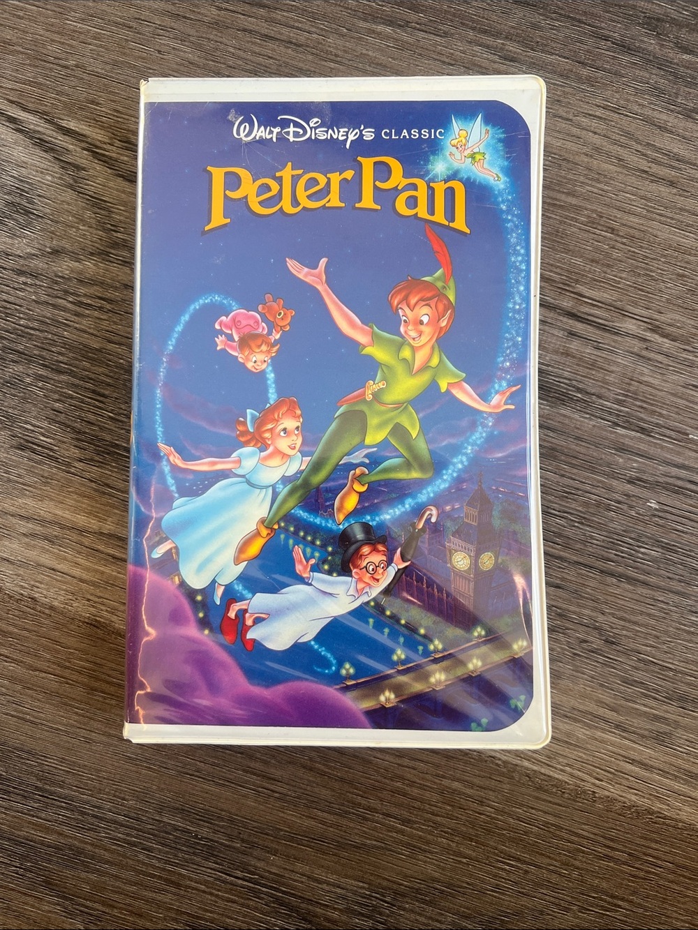 Rare Black Diamond Walt Disney's 1990 Peter Pan VHS